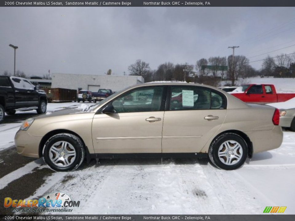 2006 Chevrolet Malibu LS Sedan Sandstone Metallic / Cashmere Beige Photo #3