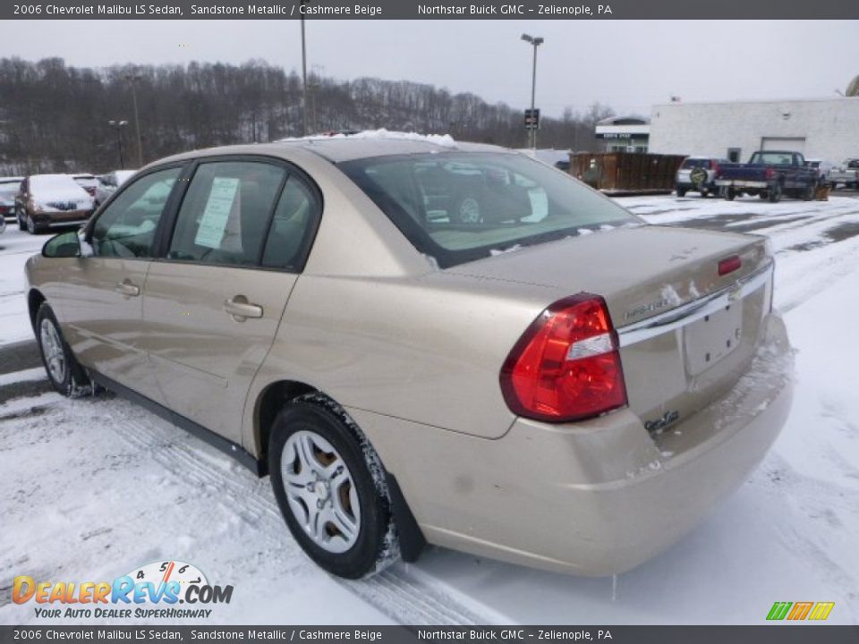 2006 Chevrolet Malibu LS Sedan Sandstone Metallic / Cashmere Beige Photo #5