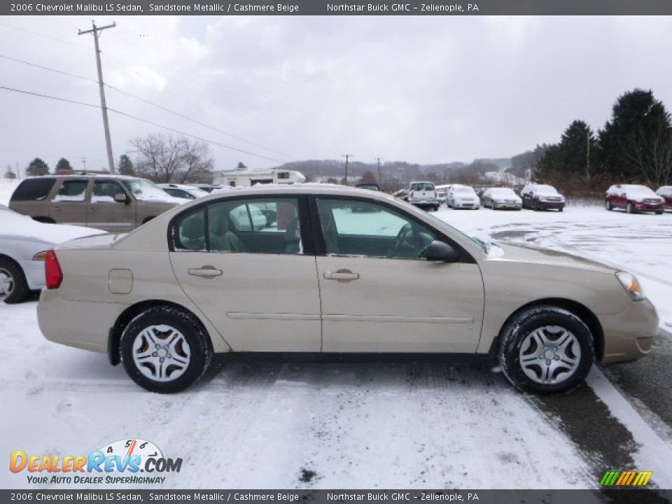 2006 Chevrolet Malibu LS Sedan Sandstone Metallic / Cashmere Beige Photo #8