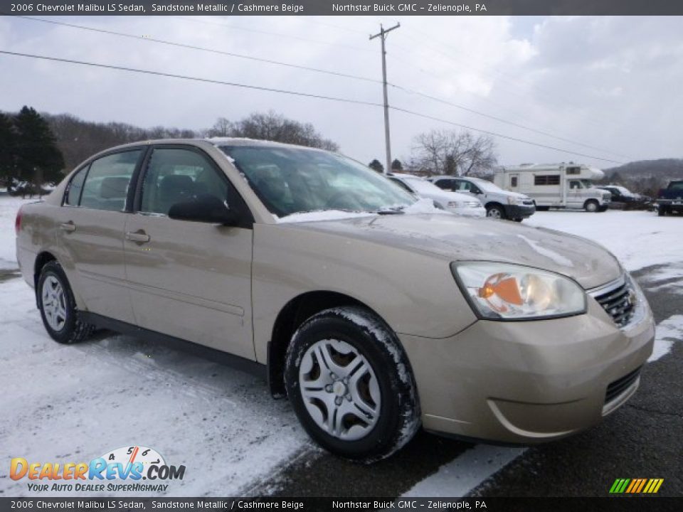2006 Chevrolet Malibu LS Sedan Sandstone Metallic / Cashmere Beige Photo #11