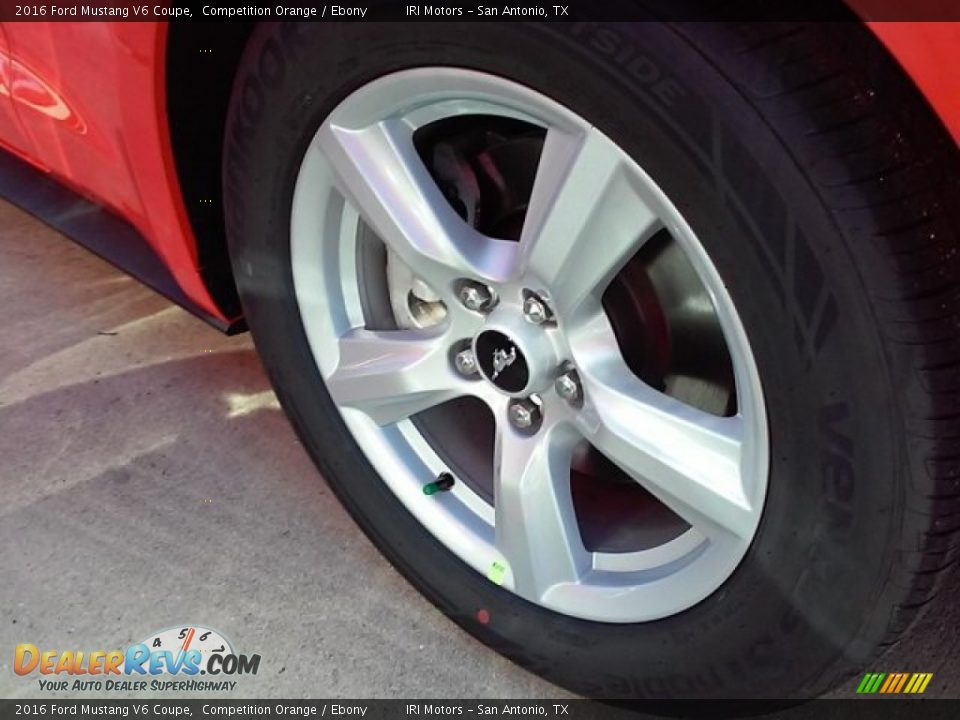 2016 Ford Mustang V6 Coupe Competition Orange / Ebony Photo #4