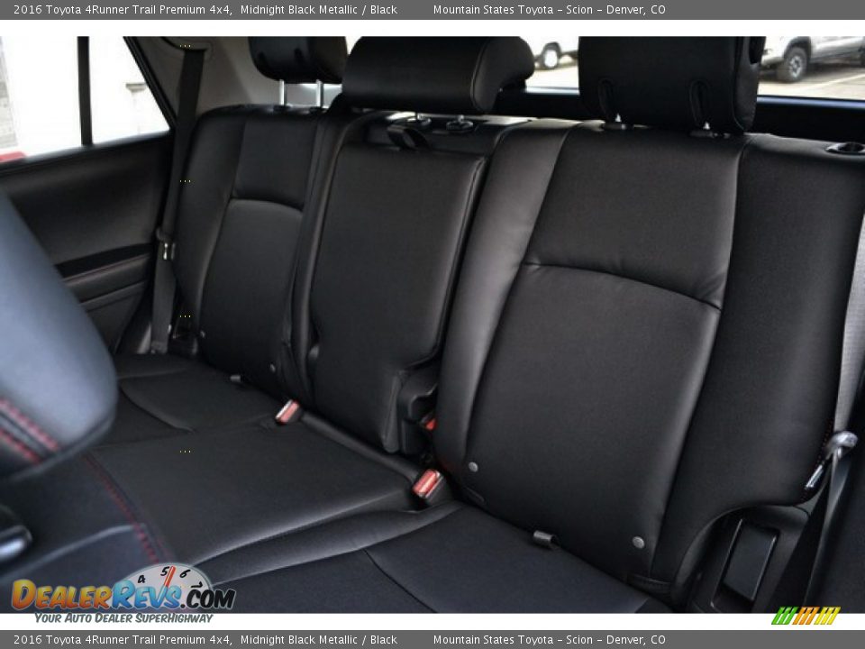 2016 Toyota 4Runner Trail Premium 4x4 Midnight Black Metallic / Black Photo #7
