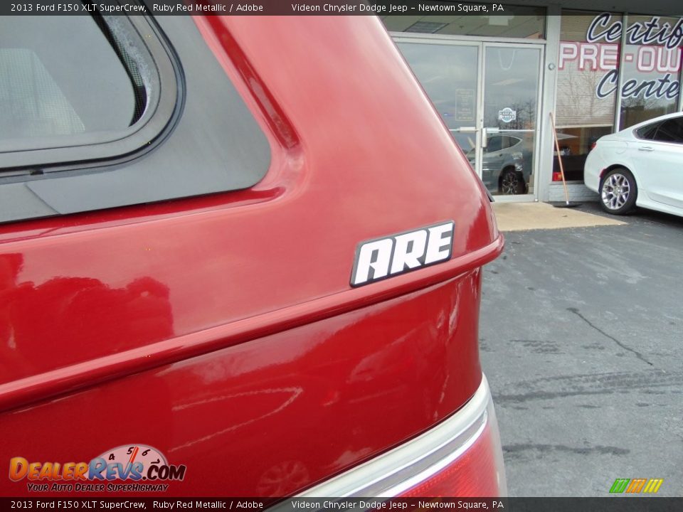 2013 Ford F150 XLT SuperCrew Ruby Red Metallic / Adobe Photo #10