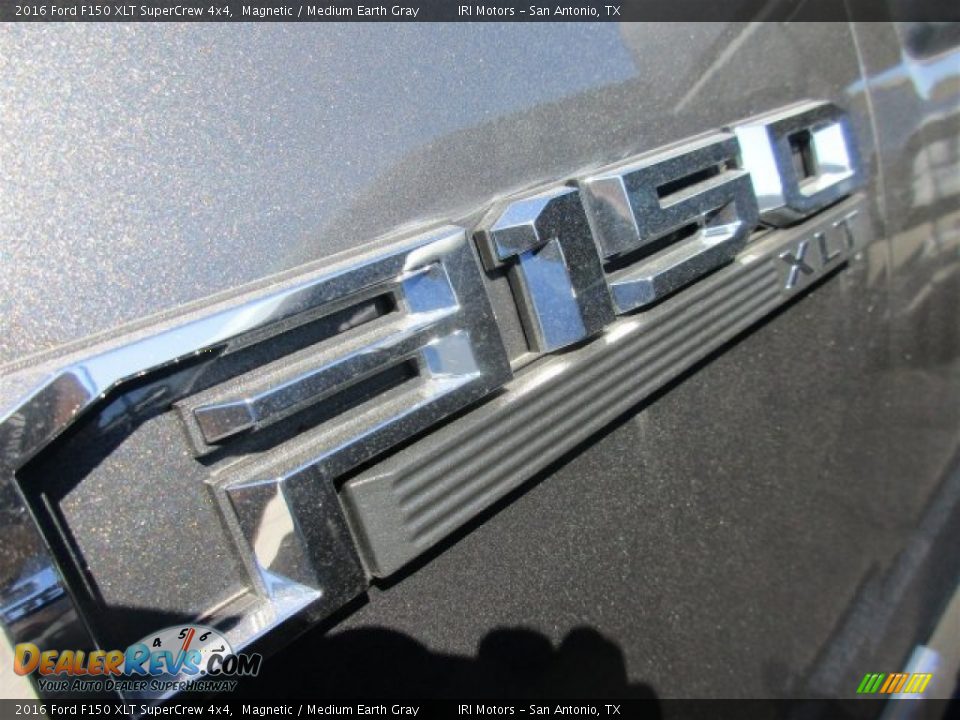 2016 Ford F150 XLT SuperCrew 4x4 Magnetic / Medium Earth Gray Photo #3