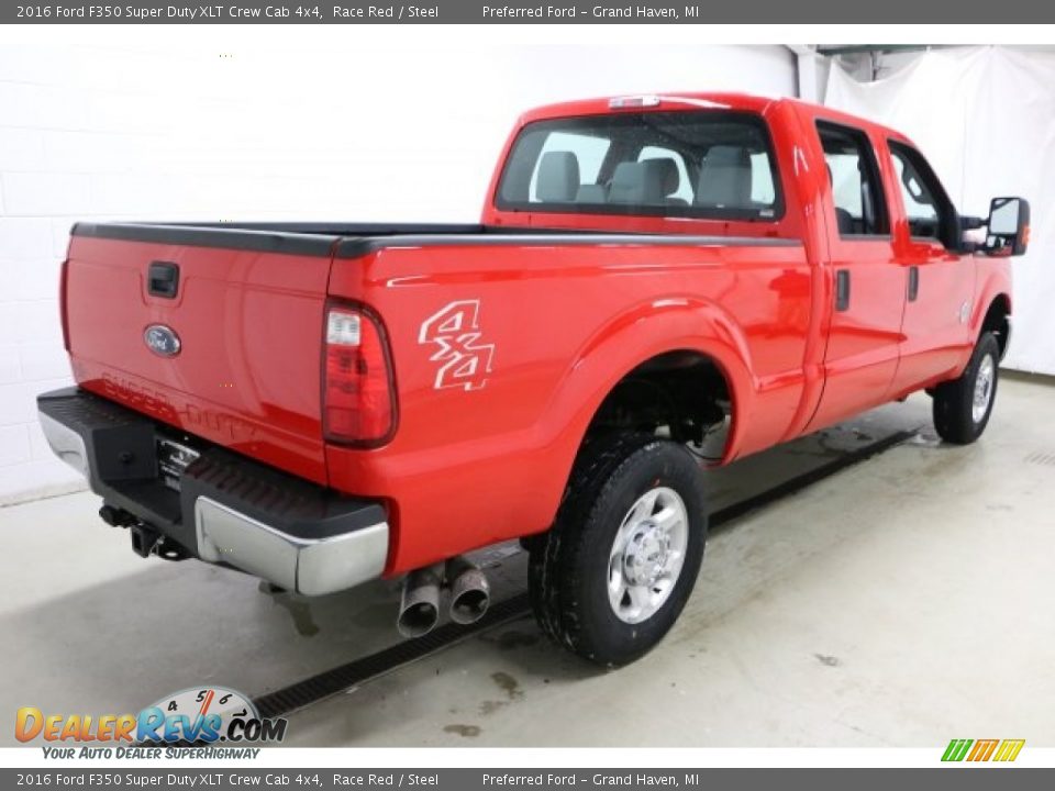 2016 Ford F350 Super Duty XLT Crew Cab 4x4 Race Red / Steel Photo #4