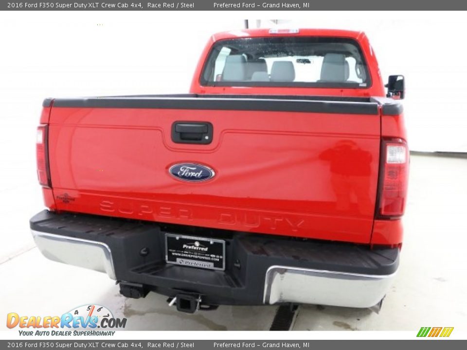 2016 Ford F350 Super Duty XLT Crew Cab 4x4 Race Red / Steel Photo #5
