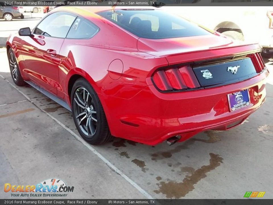 2016 Ford Mustang EcoBoost Coupe Race Red / Ebony Photo #8