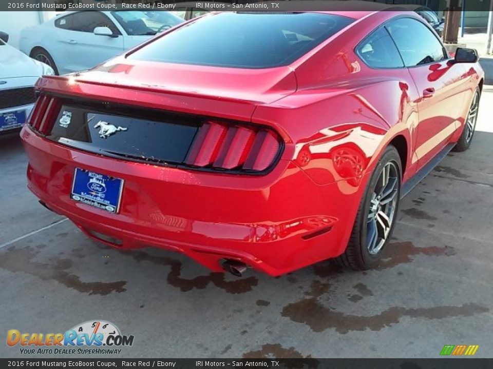 2016 Ford Mustang EcoBoost Coupe Race Red / Ebony Photo #11