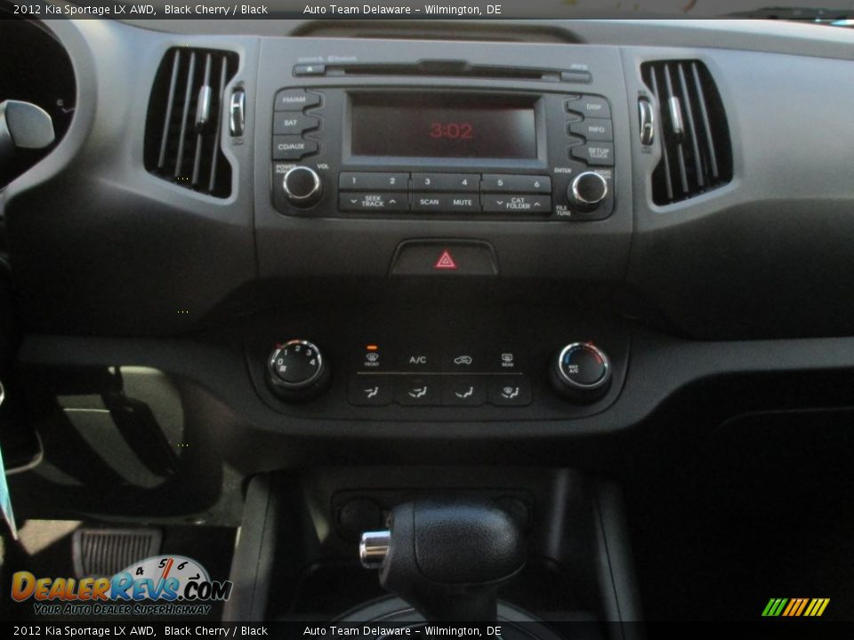 2012 Kia Sportage LX AWD Black Cherry / Black Photo #14