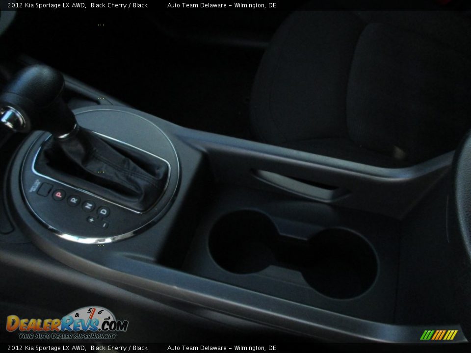 2012 Kia Sportage LX AWD Black Cherry / Black Photo #15