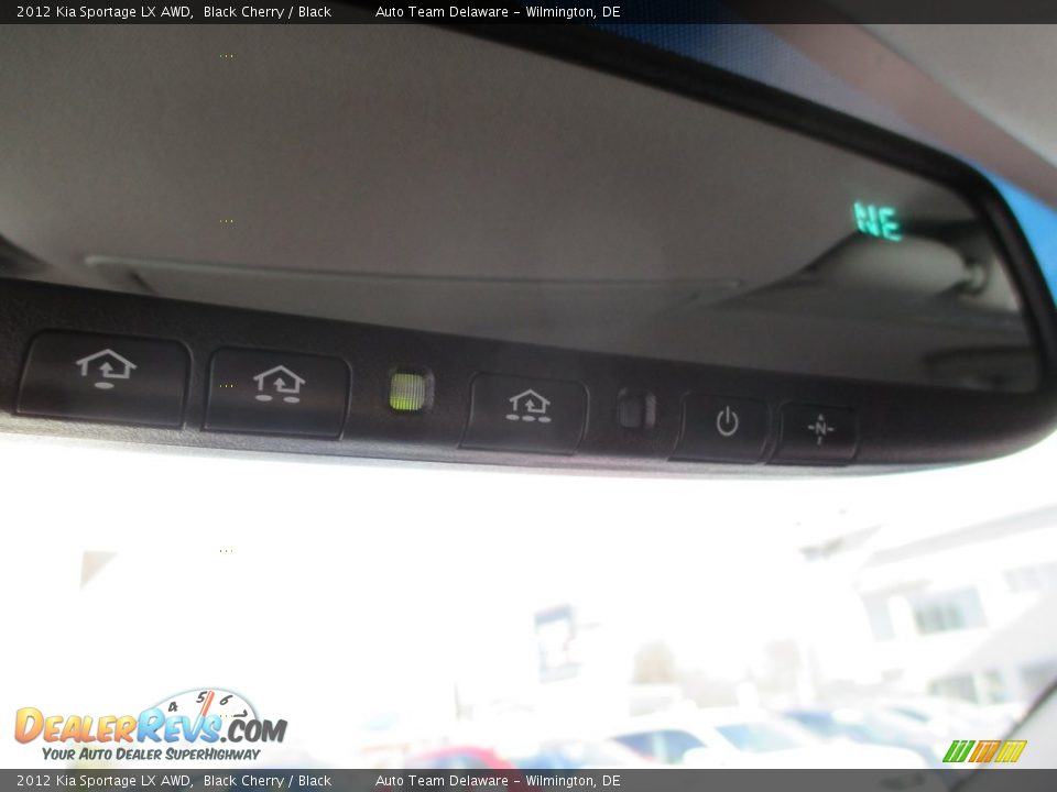 2012 Kia Sportage LX AWD Black Cherry / Black Photo #17