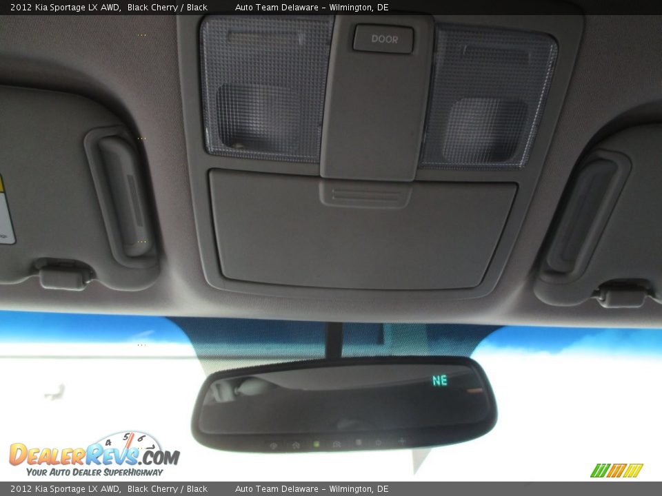 2012 Kia Sportage LX AWD Black Cherry / Black Photo #19