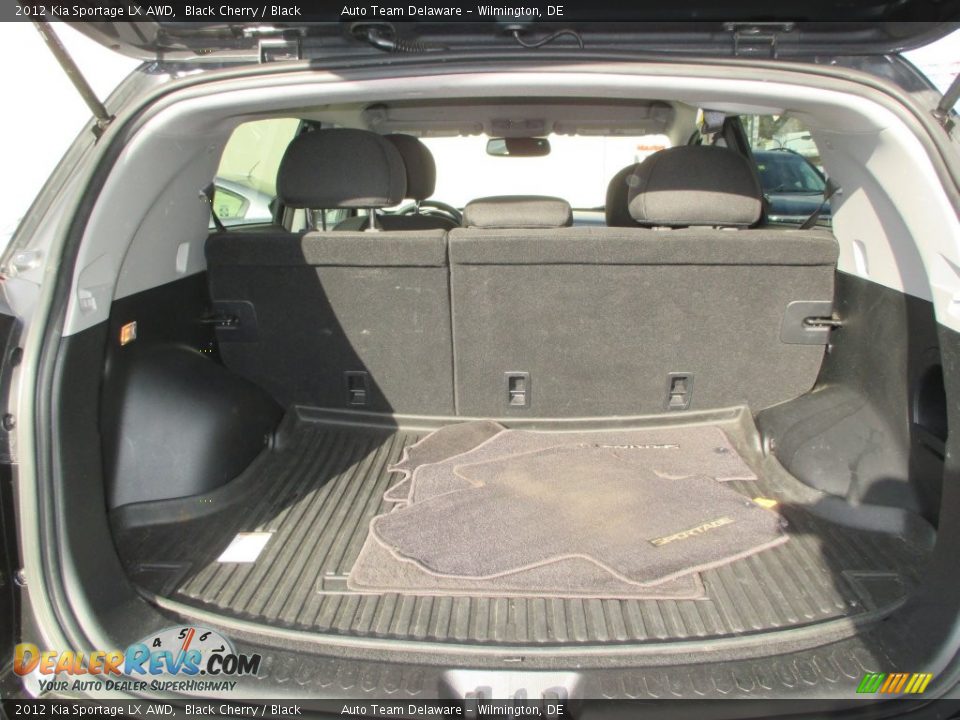 2012 Kia Sportage LX AWD Black Cherry / Black Photo #22