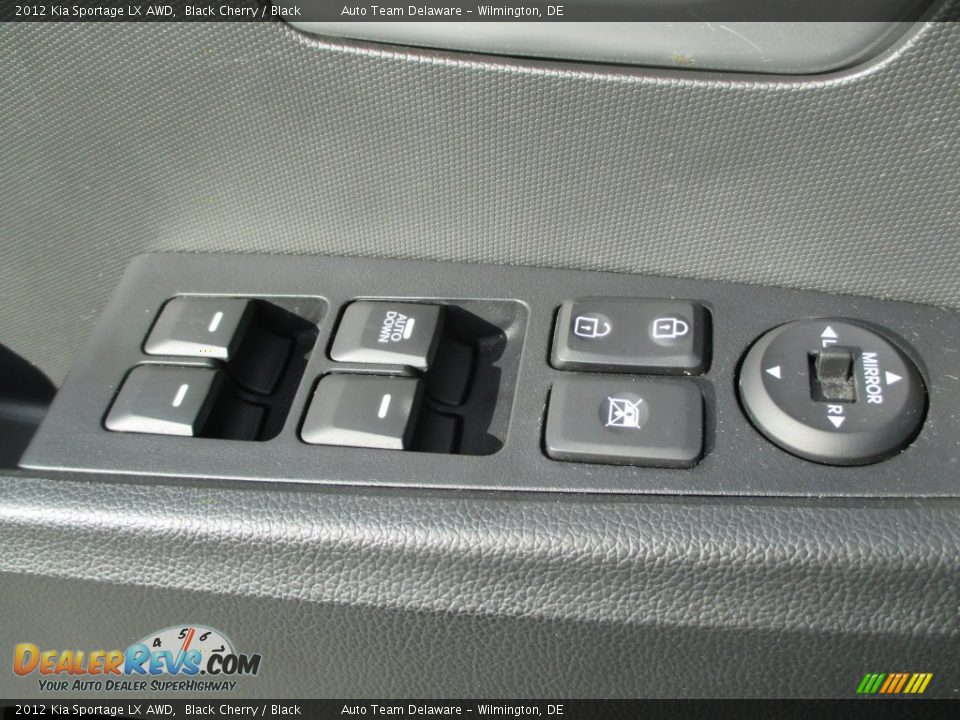 2012 Kia Sportage LX AWD Black Cherry / Black Photo #24