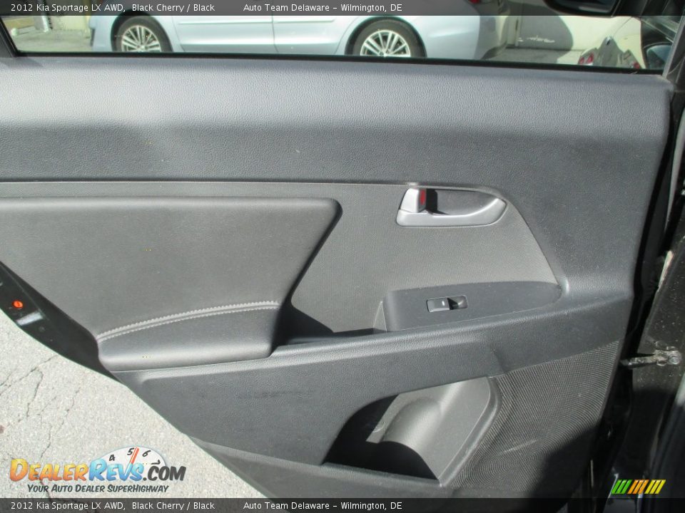 2012 Kia Sportage LX AWD Black Cherry / Black Photo #25