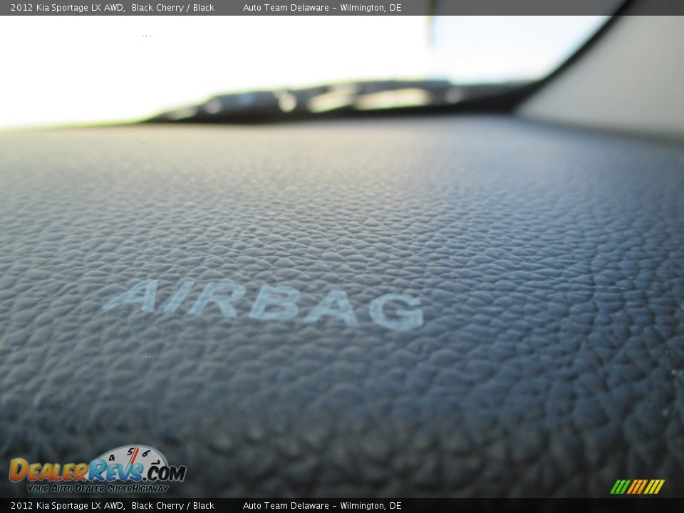 2012 Kia Sportage LX AWD Black Cherry / Black Photo #30