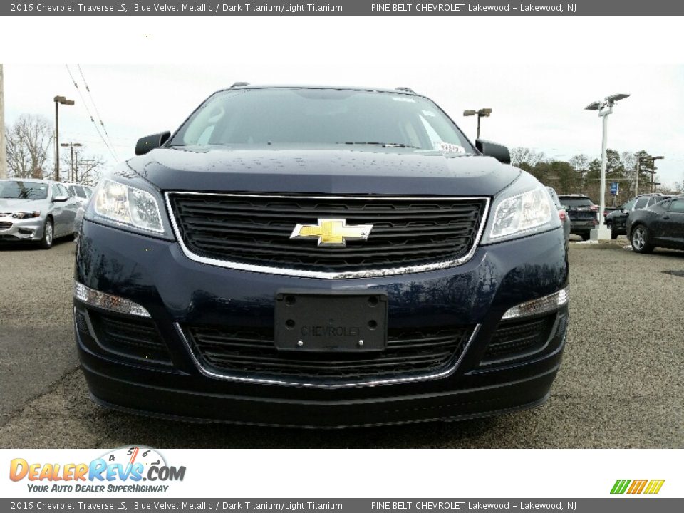 2016 Chevrolet Traverse LS Blue Velvet Metallic / Dark Titanium/Light Titanium Photo #2