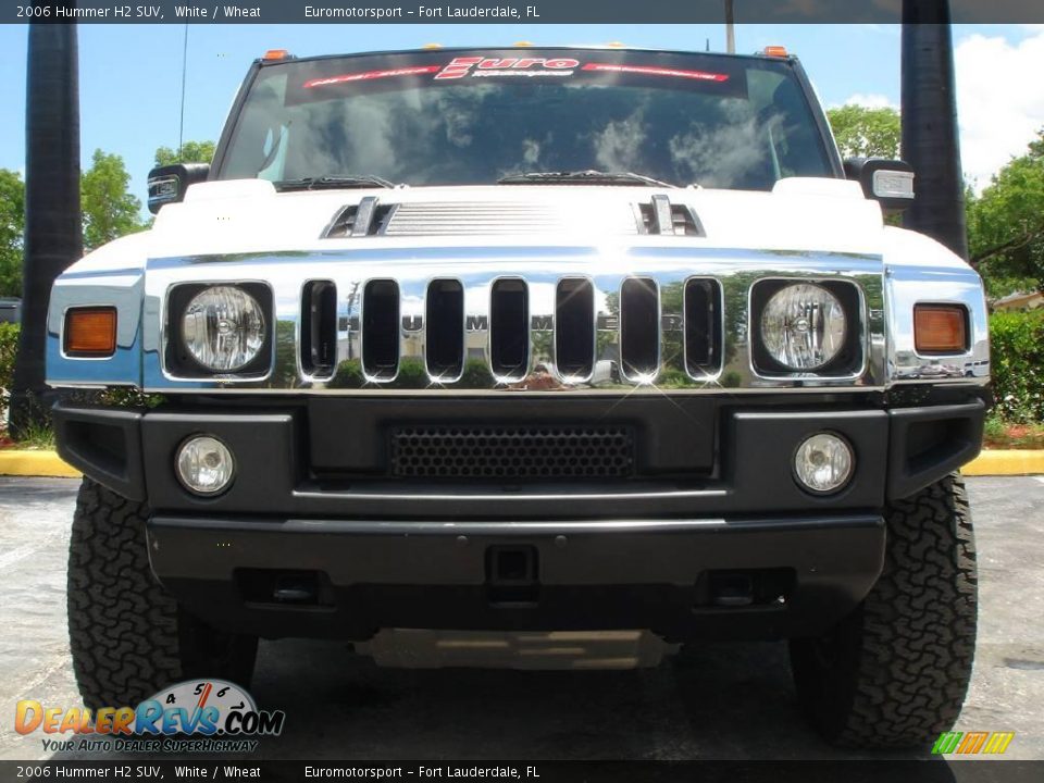 2006 Hummer H2 SUV White / Wheat Photo #2