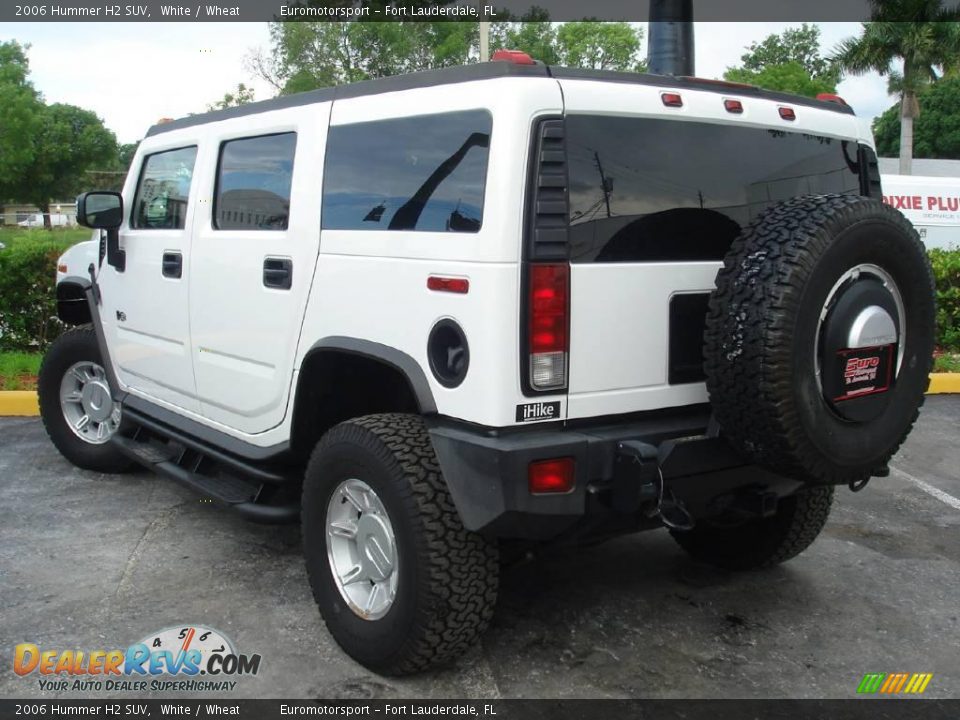 2006 Hummer H2 SUV White / Wheat Photo #6