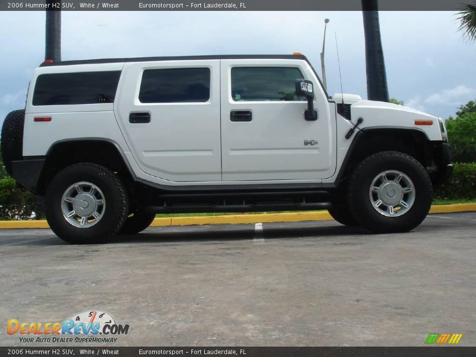 2006 Hummer H2 SUV White / Wheat Photo #7