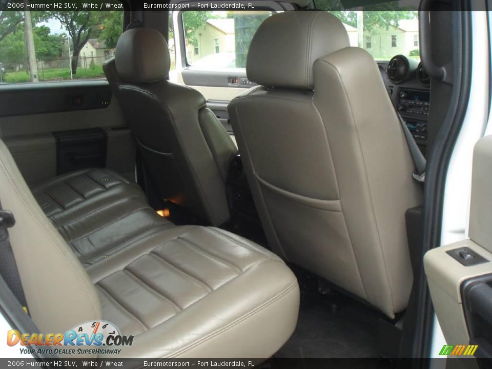 2006 Hummer H2 SUV White / Wheat Photo #9