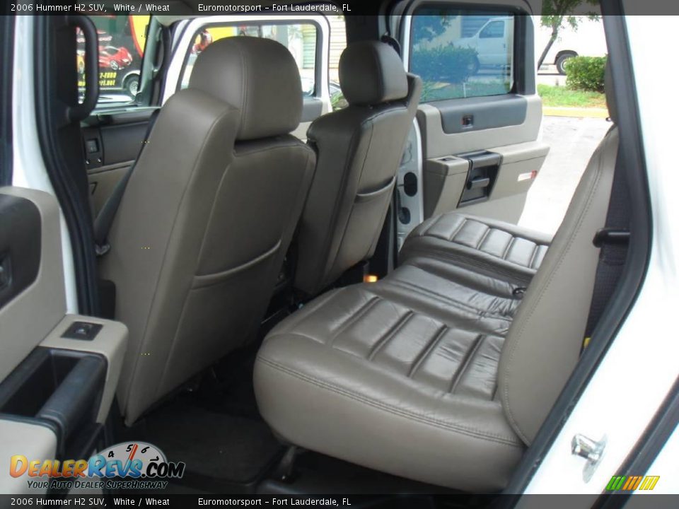 2006 Hummer H2 SUV White / Wheat Photo #10