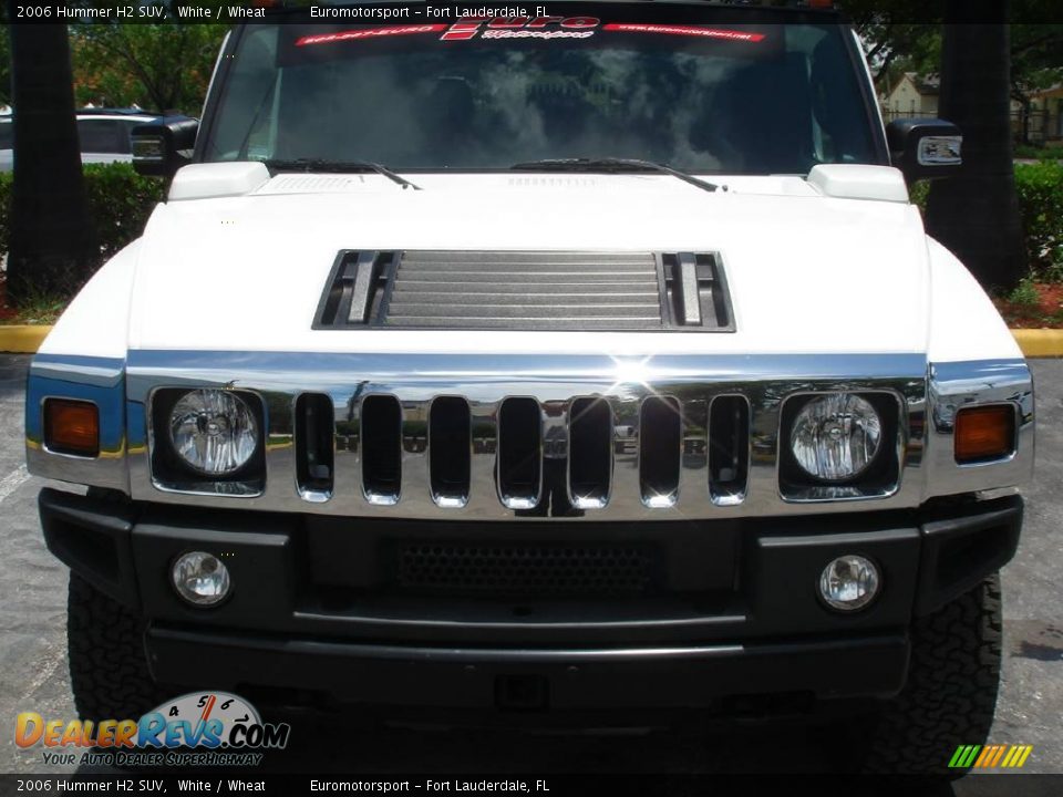 2006 Hummer H2 SUV White / Wheat Photo #11