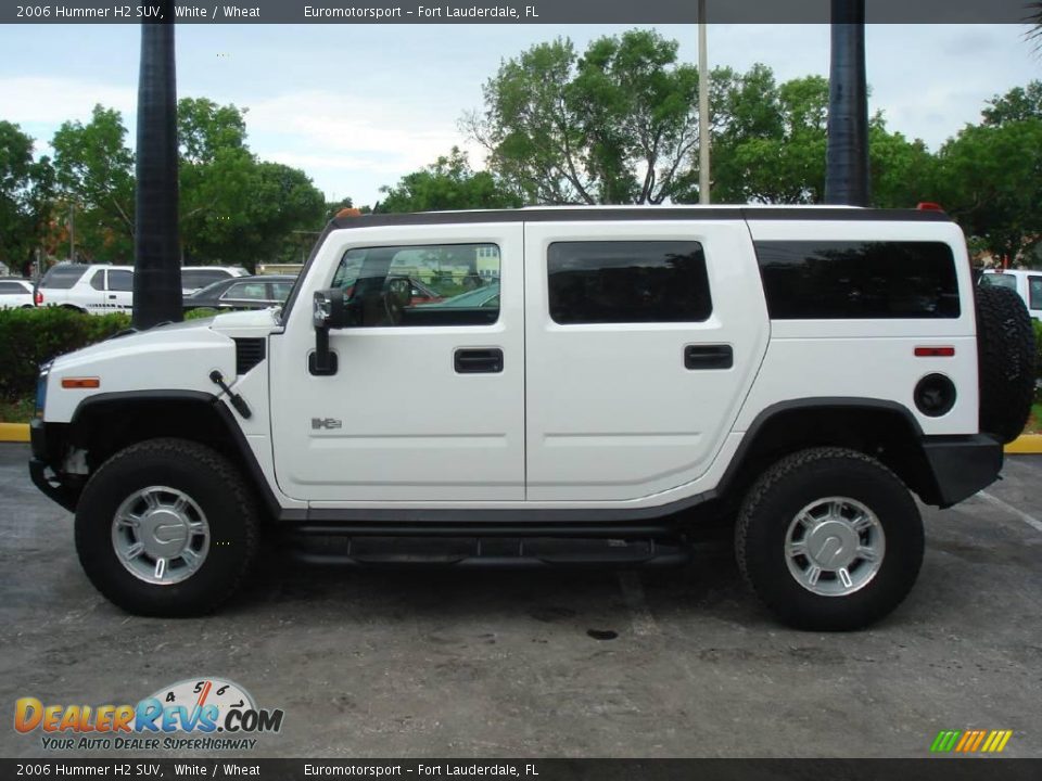2006 Hummer H2 SUV White / Wheat Photo #14