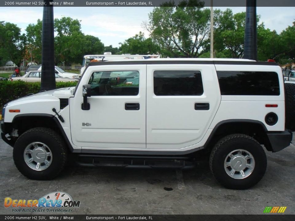 2006 Hummer H2 SUV White / Wheat Photo #15
