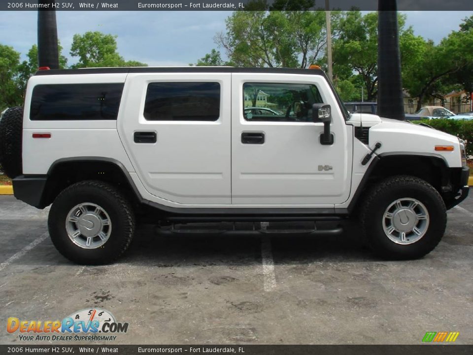 2006 Hummer H2 SUV White / Wheat Photo #19