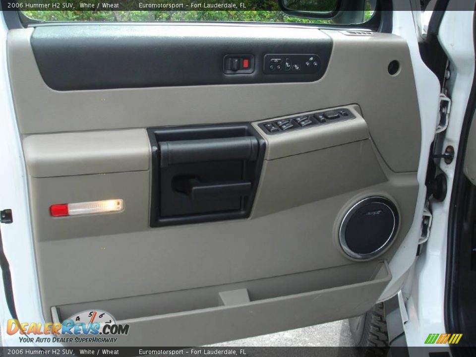 2006 Hummer H2 SUV White / Wheat Photo #20