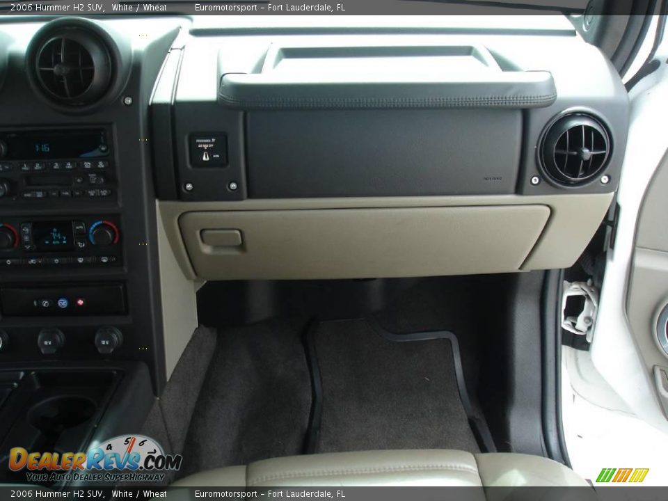 2006 Hummer H2 SUV White / Wheat Photo #26