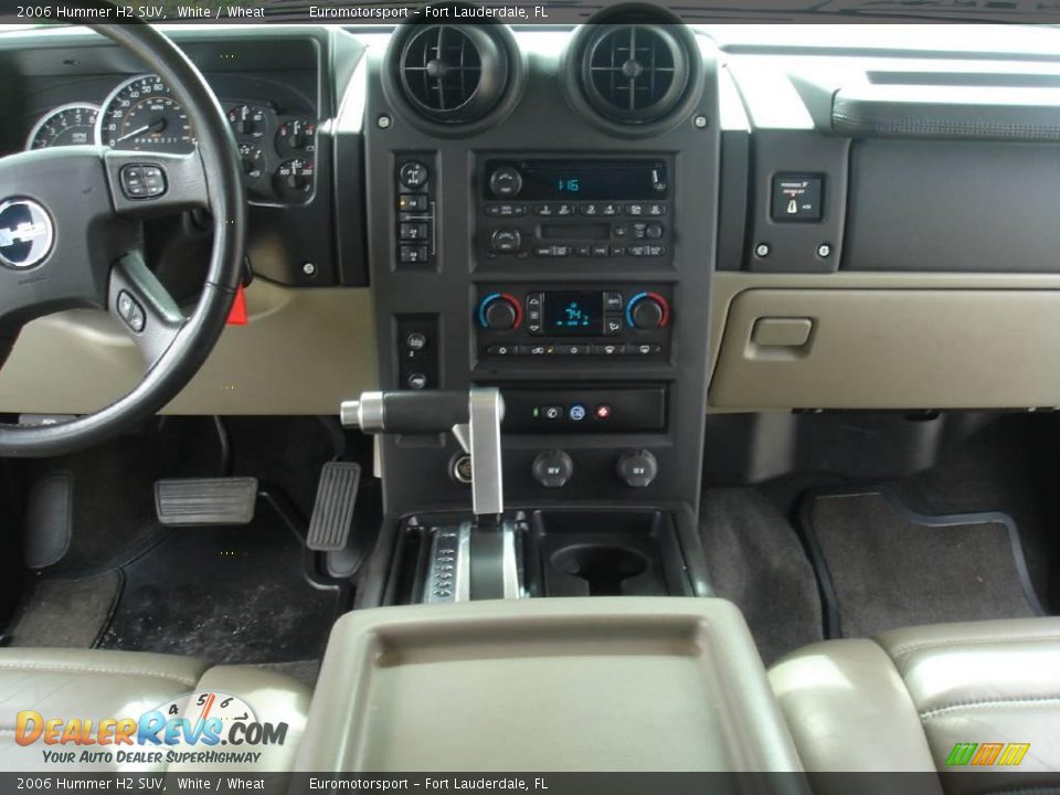 2006 Hummer H2 SUV White / Wheat Photo #30