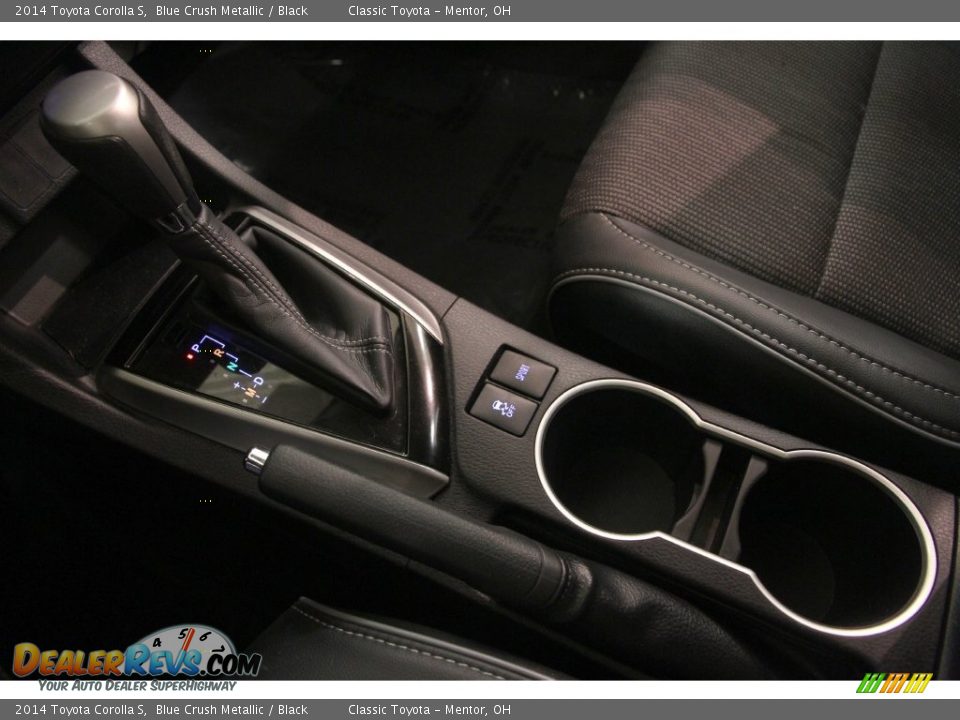 2014 Toyota Corolla S Blue Crush Metallic / Black Photo #13