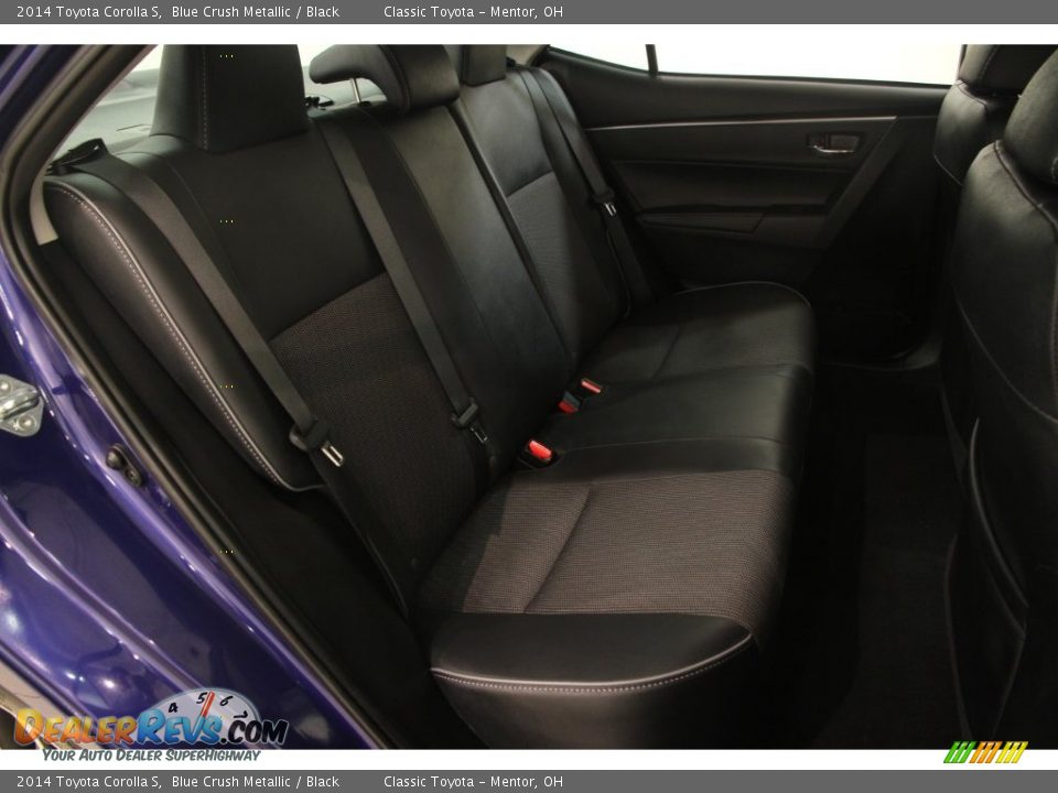 2014 Toyota Corolla S Blue Crush Metallic / Black Photo #15