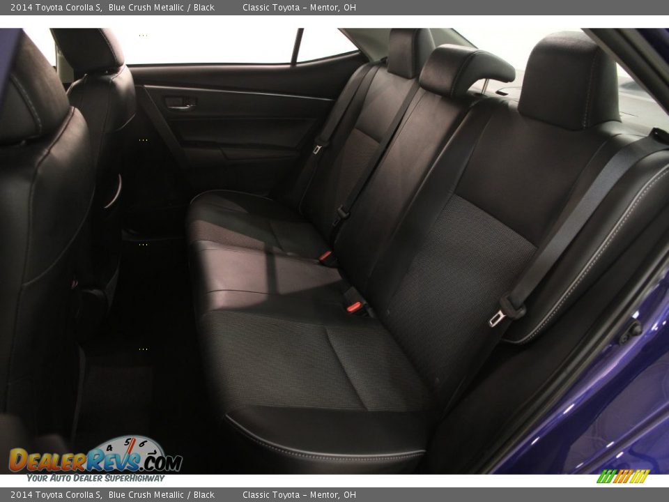 2014 Toyota Corolla S Blue Crush Metallic / Black Photo #16