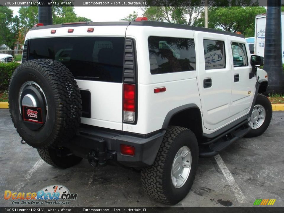 2006 Hummer H2 SUV White / Wheat Photo #32