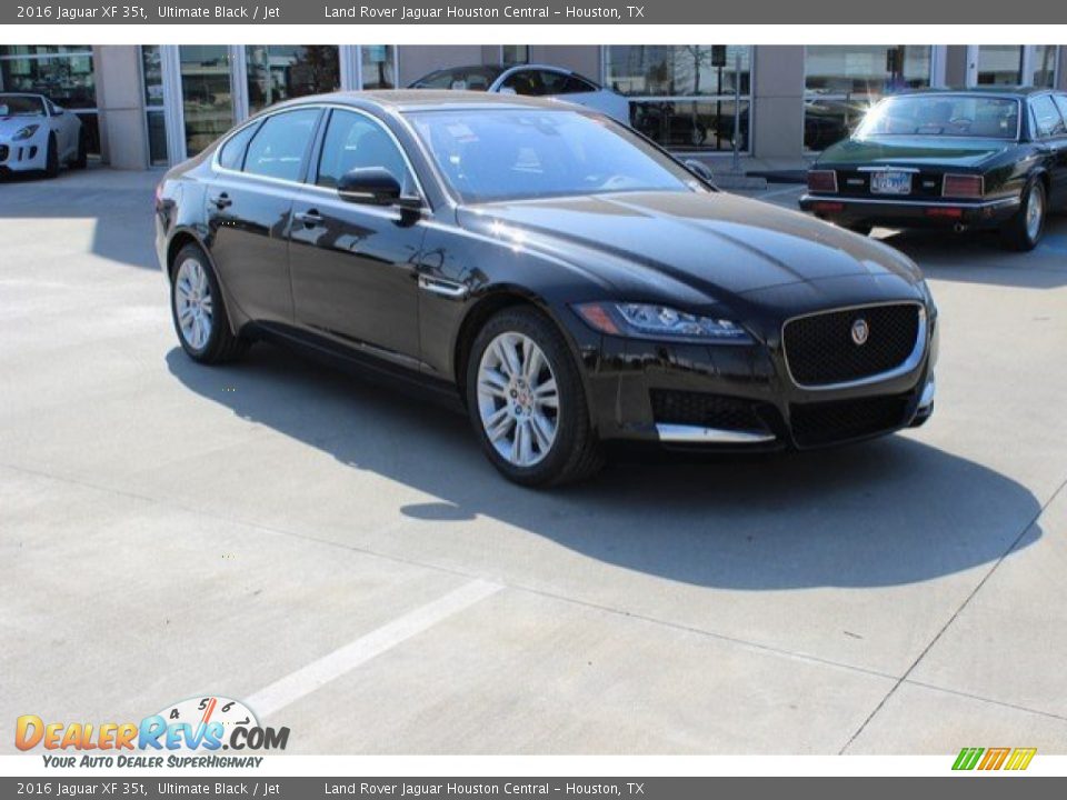 2016 Jaguar XF 35t Ultimate Black / Jet Photo #1
