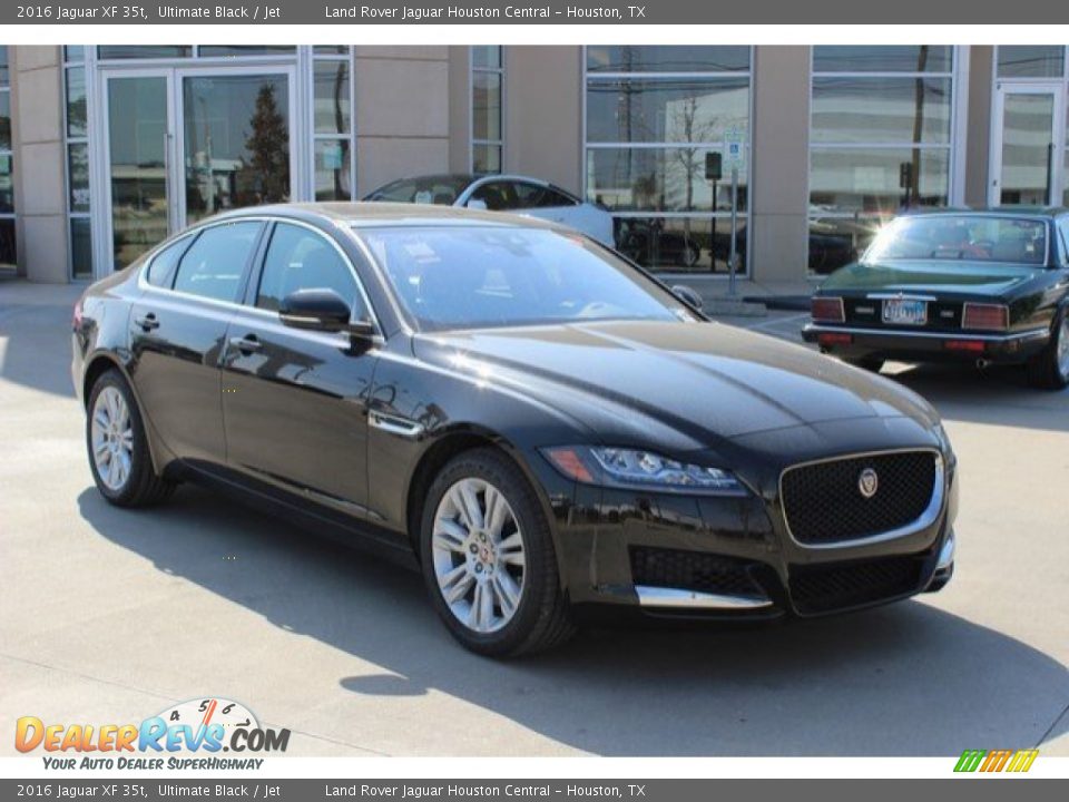 2016 Jaguar XF 35t Ultimate Black / Jet Photo #2