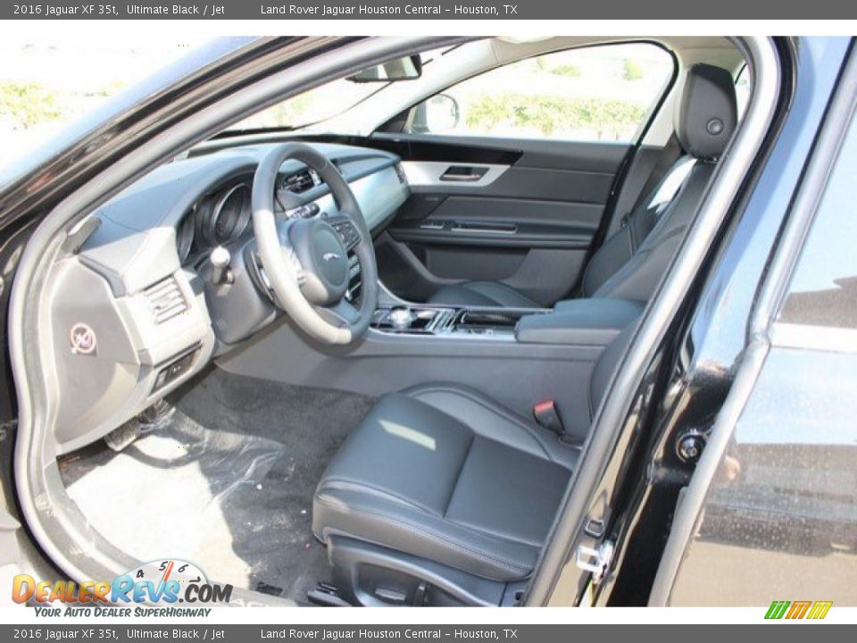 2016 Jaguar XF 35t Ultimate Black / Jet Photo #3