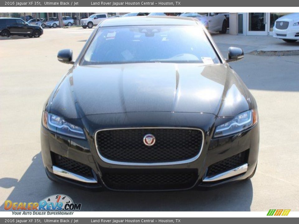 2016 Jaguar XF 35t Ultimate Black / Jet Photo #6