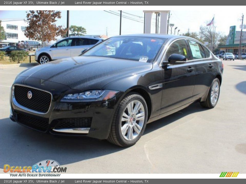 2016 Jaguar XF 35t Ultimate Black / Jet Photo #7