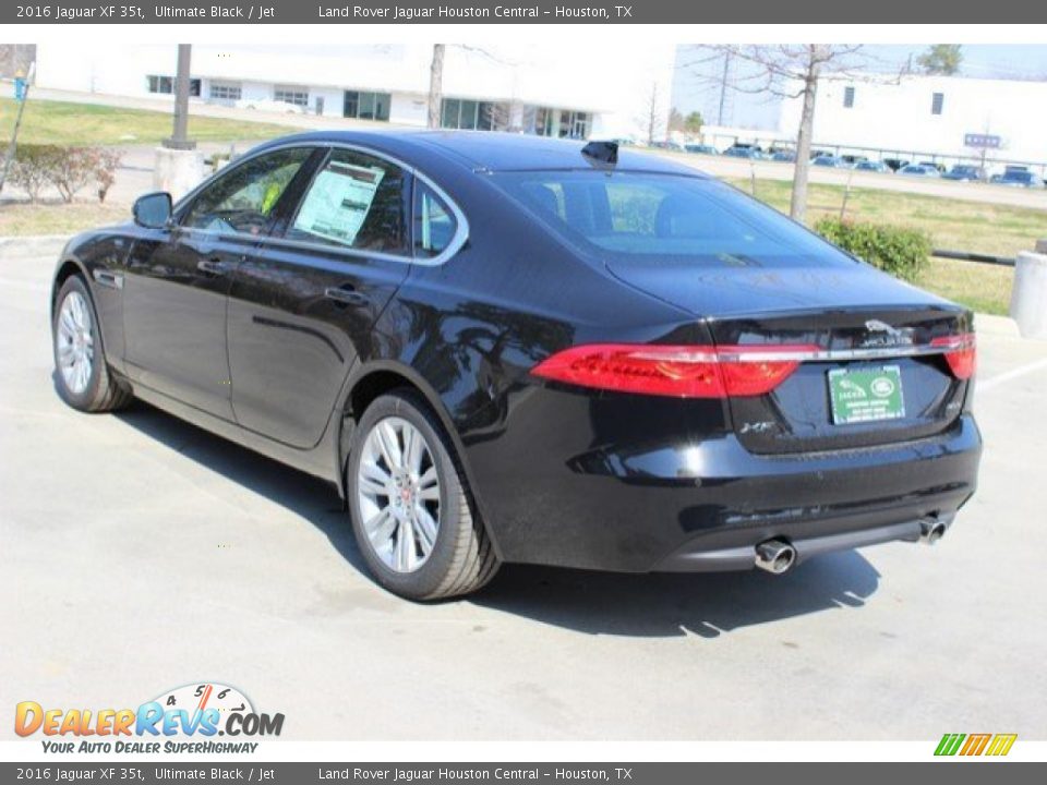 2016 Jaguar XF 35t Ultimate Black / Jet Photo #9