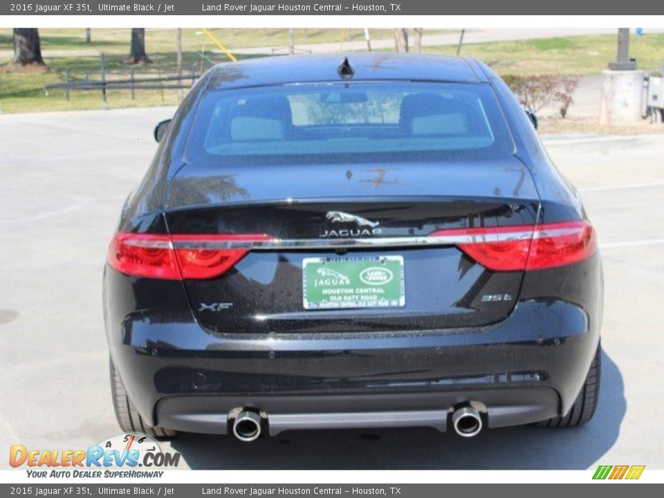 2016 Jaguar XF 35t Ultimate Black / Jet Photo #10