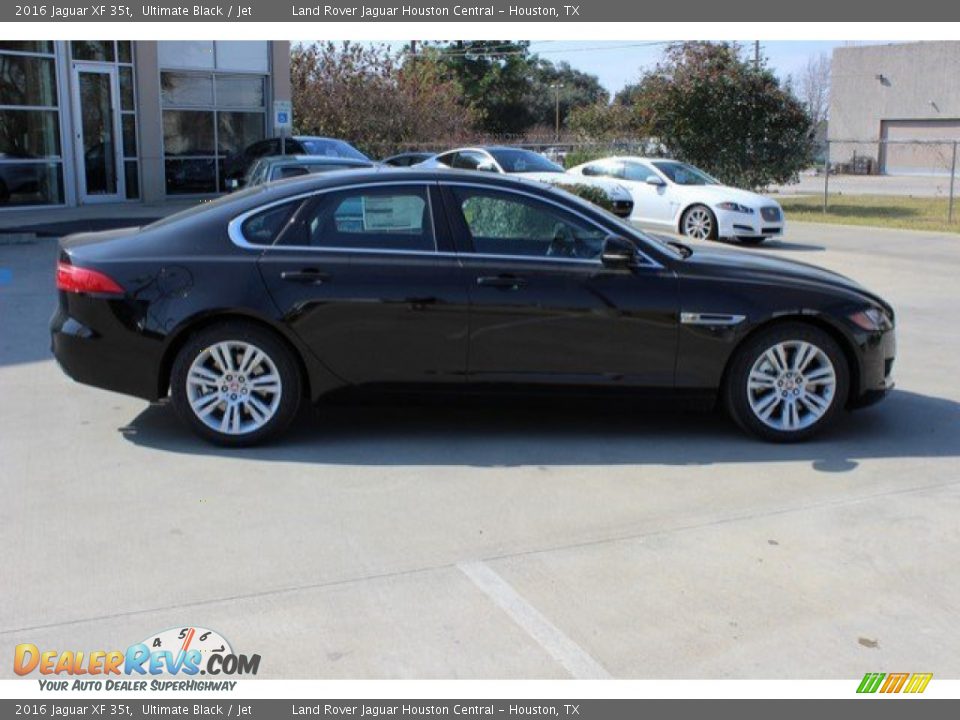 2016 Jaguar XF 35t Ultimate Black / Jet Photo #12