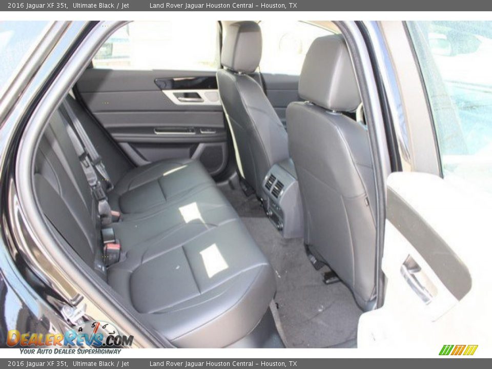 2016 Jaguar XF 35t Ultimate Black / Jet Photo #13