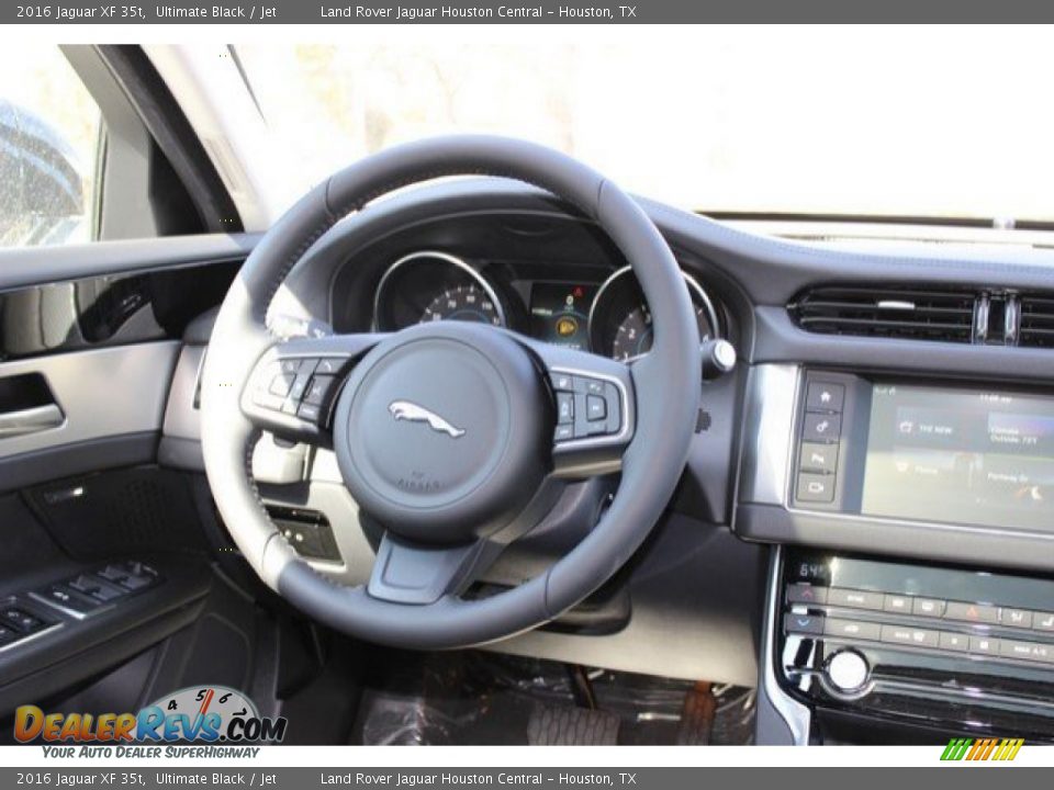 2016 Jaguar XF 35t Ultimate Black / Jet Photo #15
