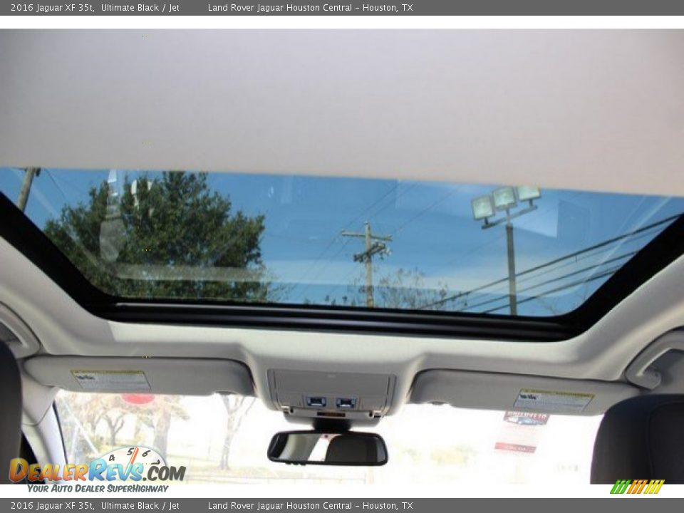 2016 Jaguar XF 35t Ultimate Black / Jet Photo #16