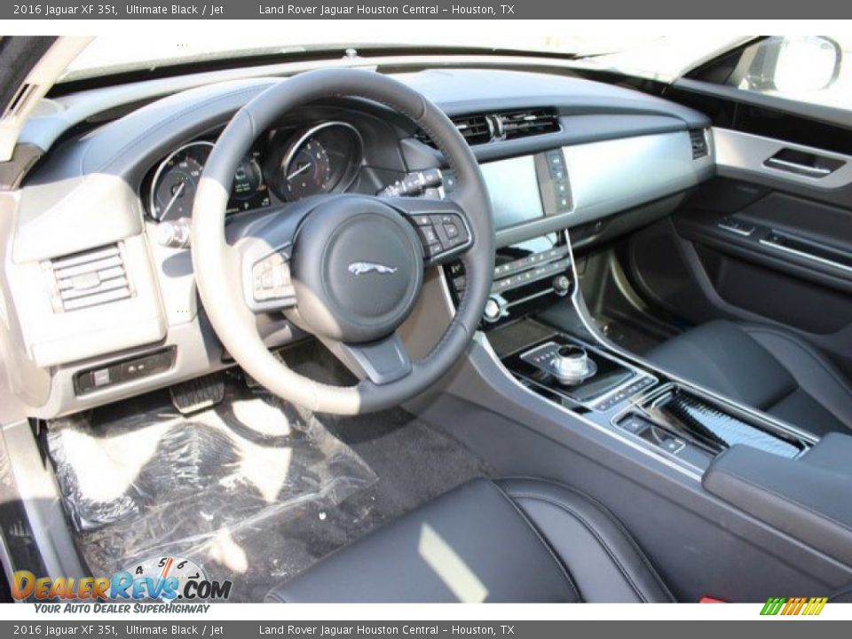 2016 Jaguar XF 35t Ultimate Black / Jet Photo #18