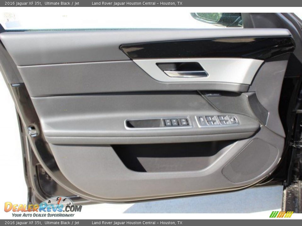 2016 Jaguar XF 35t Ultimate Black / Jet Photo #19